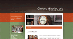 Desktop Screenshot of horlogerie.ca
